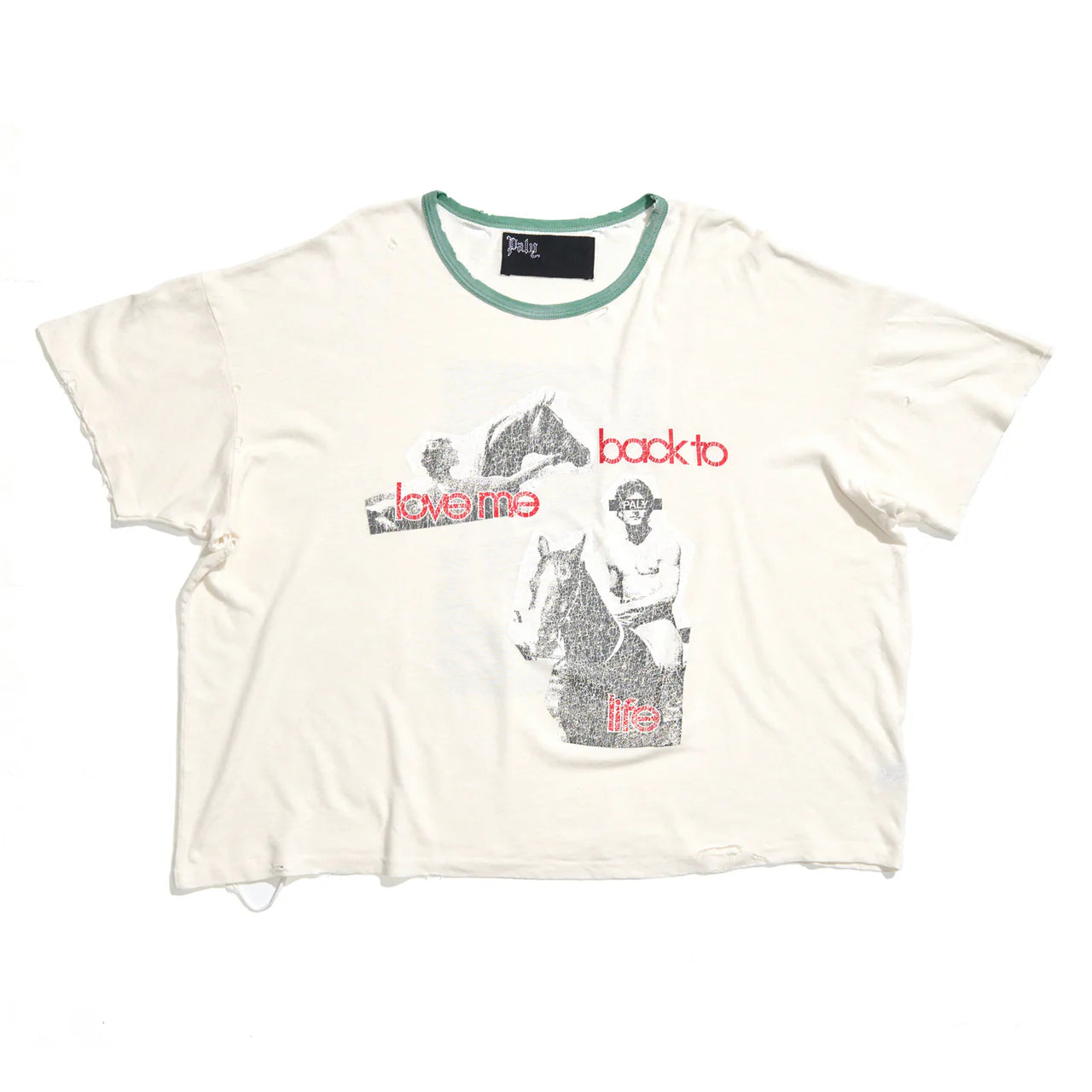Paly BACK TO LIFE RINGER TEE