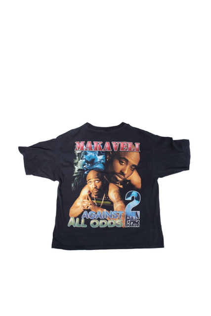 Vintage Tupac Rap T-Shirt XL Against All Odds