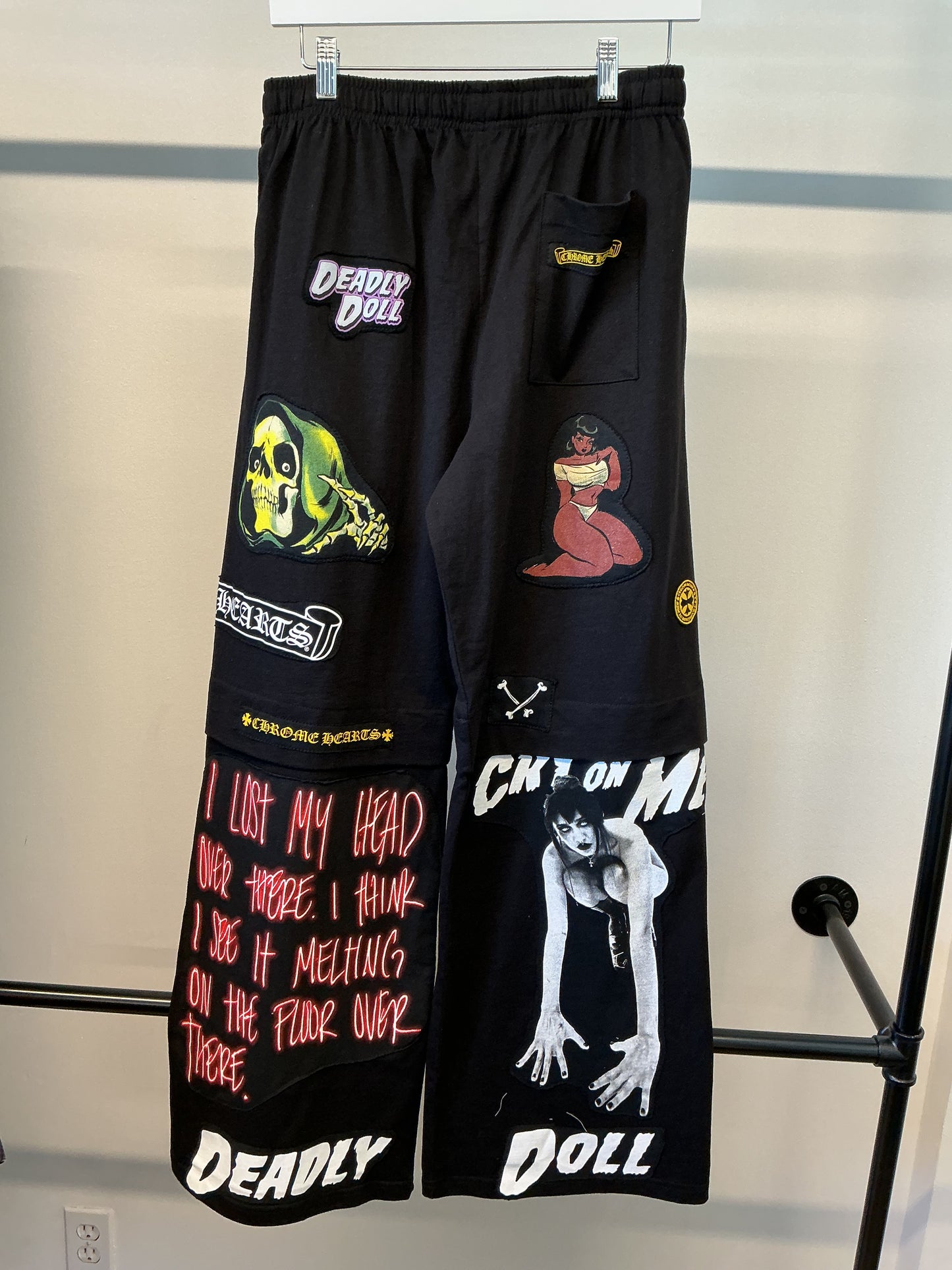 Chrome hearts x Deadly doll pants