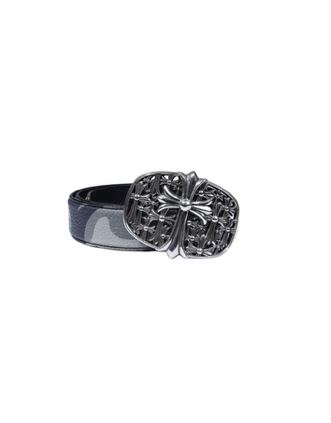 Chrome Hearts Cemetery Buckle With Chrome Camo Strap