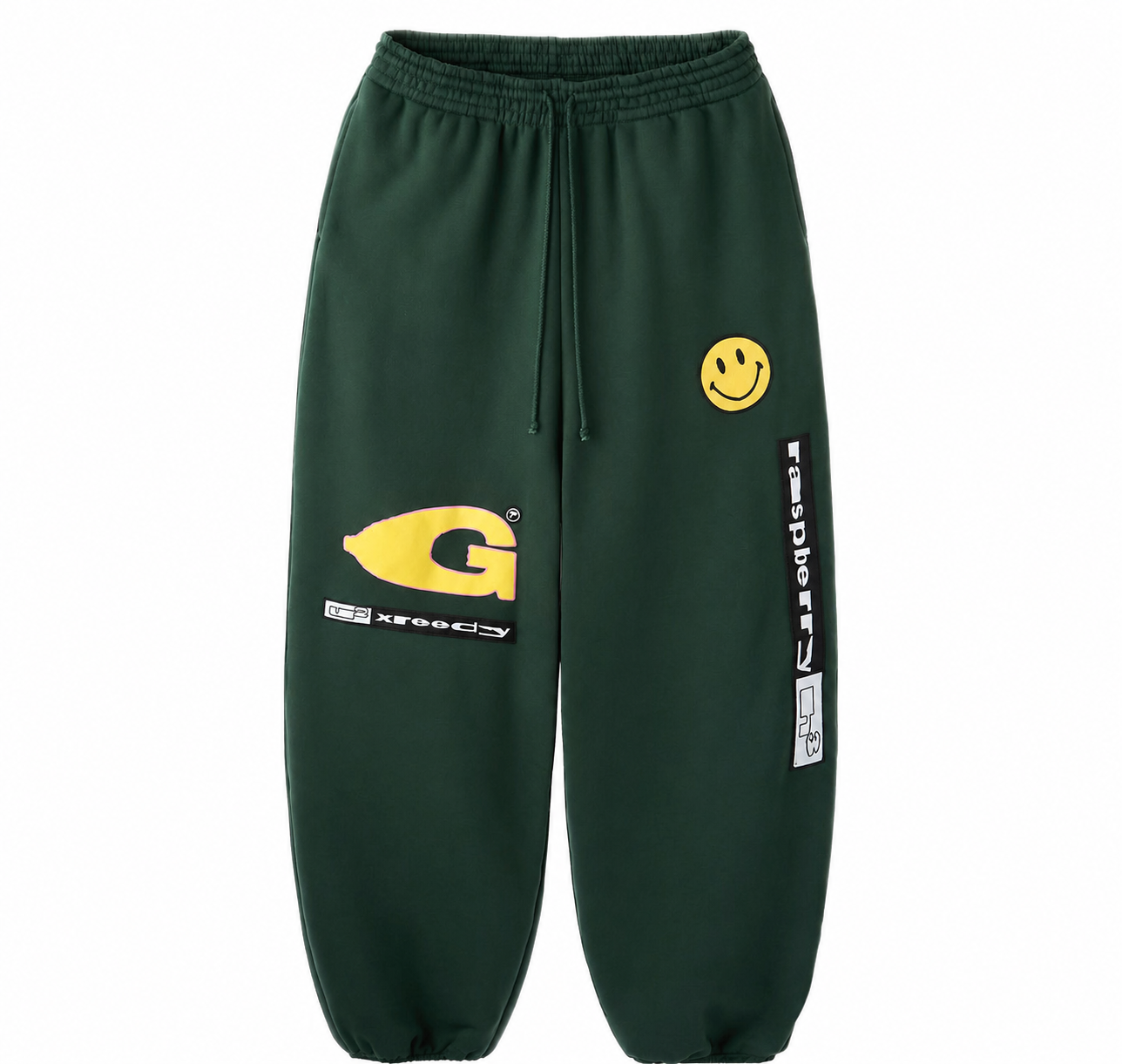 Raspberry x Greedy Unit Sweatpants